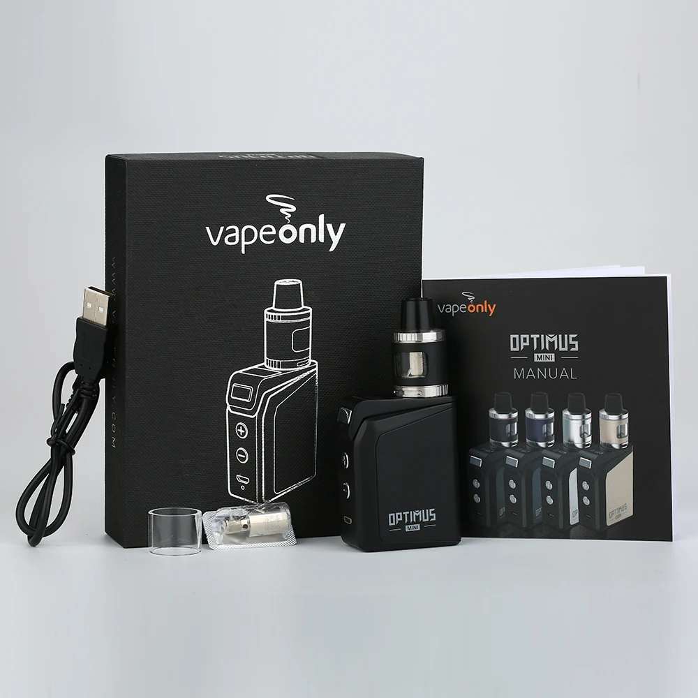 Оригинальный VapeOnly Optimus Mini 50 Вт TC Kit 1500 мАч встроенный аккумулятор электронная