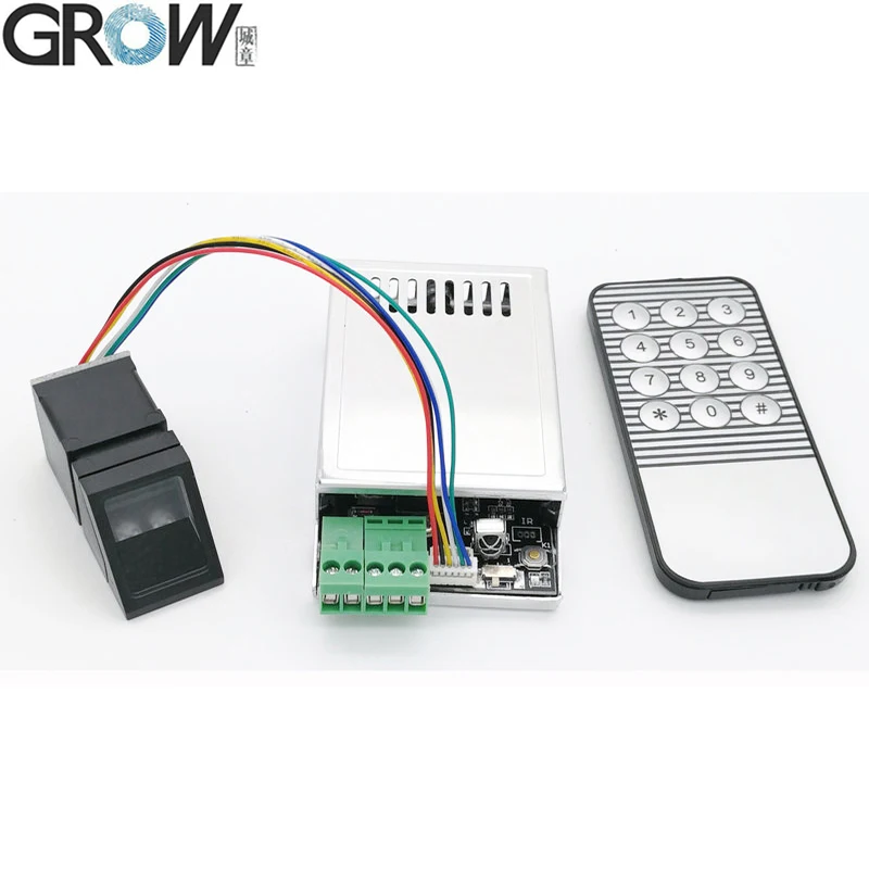 GROW K216+R307 Fingerprint Recognition Access Control System+R307 Optical fingerprint sensor