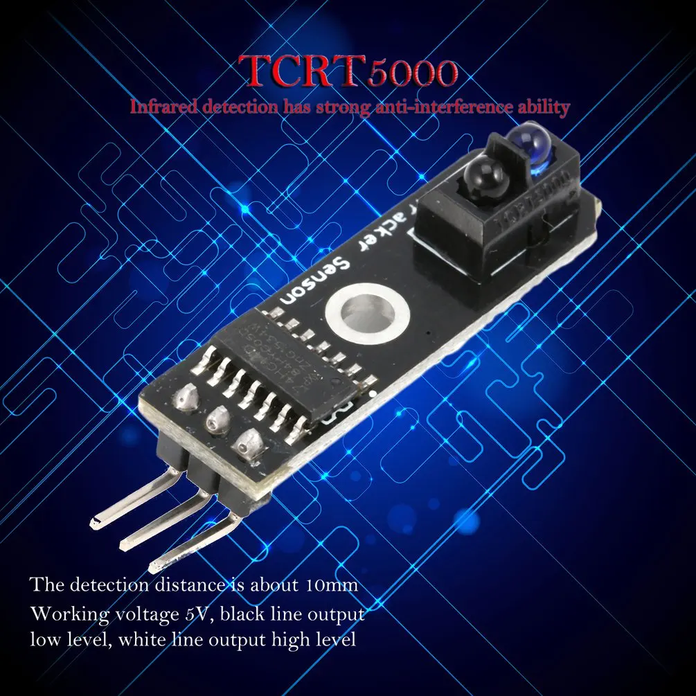 Инфракрасный датчик TCRT5000 для подсветки трека Arduino оптический переключатель с