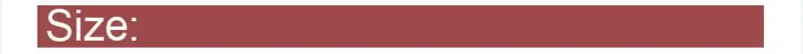 size