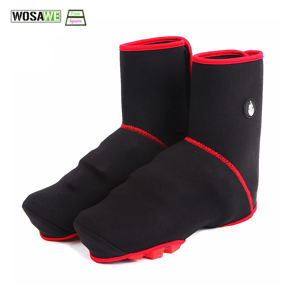 WOSAWE Cycling Shoe Cover Dunk High Neoprene SBR Fabric Windproof