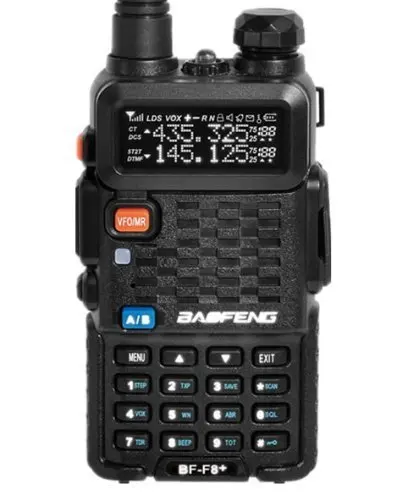 Baofeng BF-F8+ Walkie Talkie 5 Вт 128CH UHF+ VHF Band двухчастотный Baofeng BF-F8 fm-радио, HT-с батареей двухстороннее радио