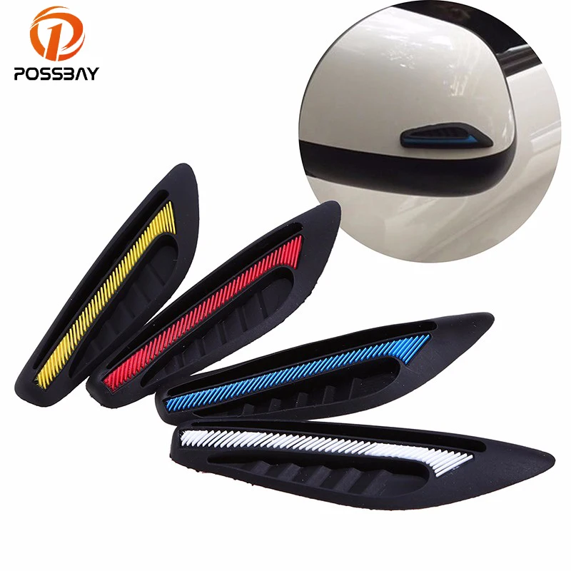 

POSSBAY Universal Car Styling Auto Car Sticker Door Protector Door Side Edge Protection Guards Stickers Protection Strip Scratch