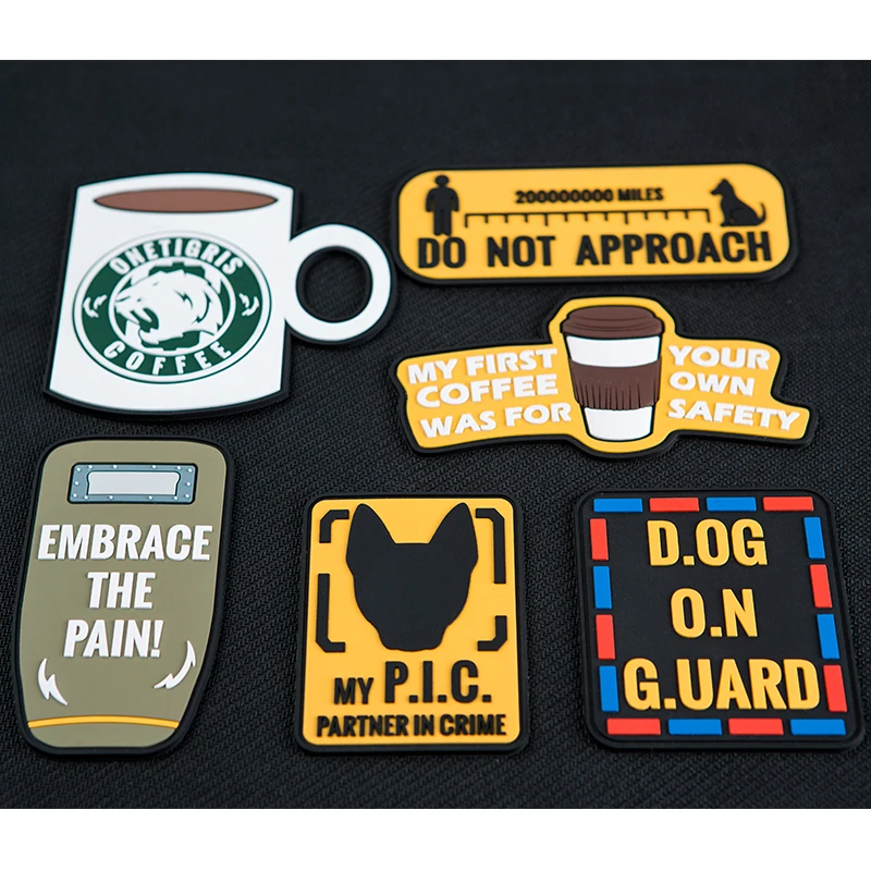 Original PVC Patch Jam 1TG Patches Cool Funny Patches