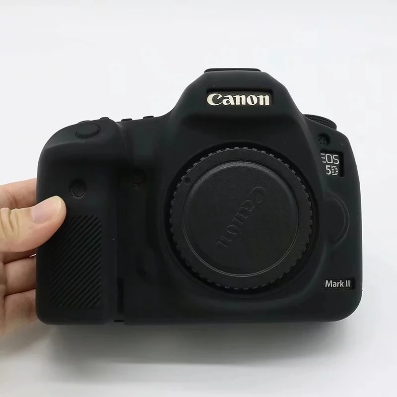 Мягкий силиконовый чехол для камеры, защитный чехол для canon eos 5d3 5d Mark III 5DSR/5DS, резиновая крышка, сумка для камеры