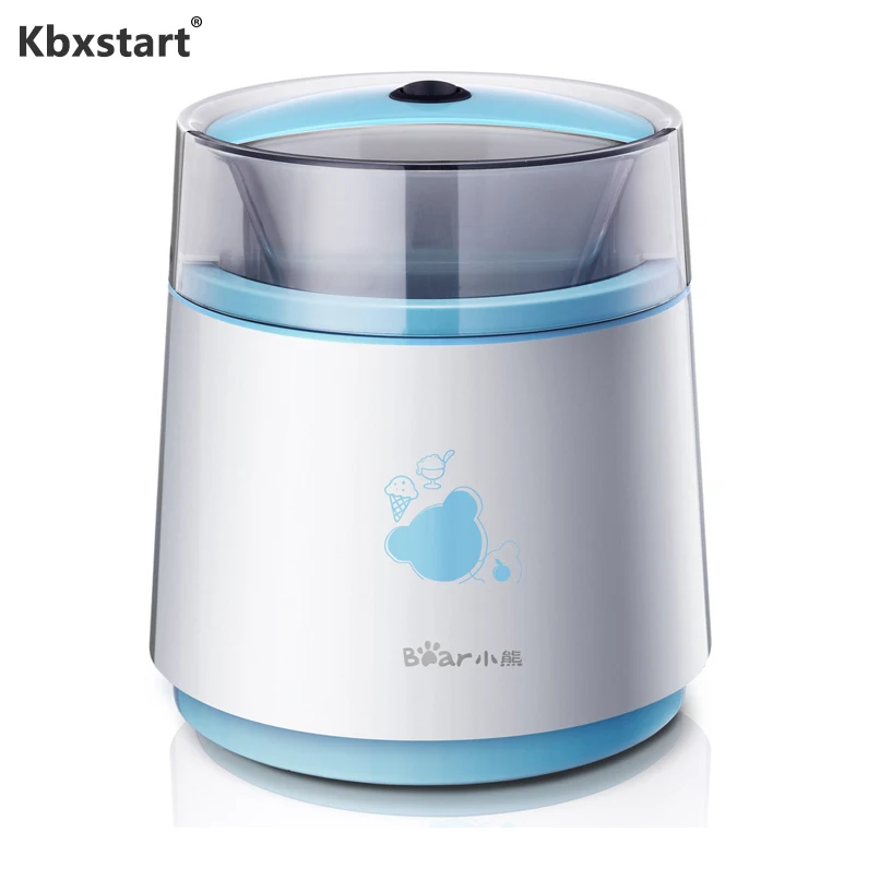 

Kbxstart 800ml Automatic Ice Cream Maker Double Insulation Frozen Barrel Ice Cream Machine For Kids DIY Fruit Ice Cream 220V