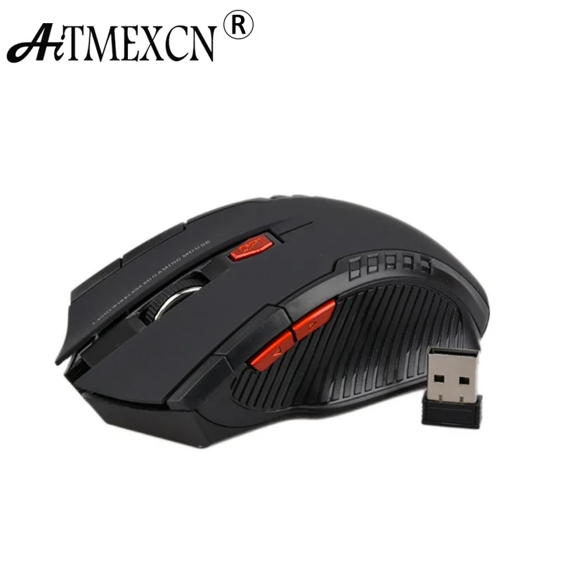 

Aitmexcn Optical 2.4Ghz Wireless Mouse Computer Gaming Laser Mouse sem fio 2400DPI Professional Gamer Mause Mice for Laptop pc