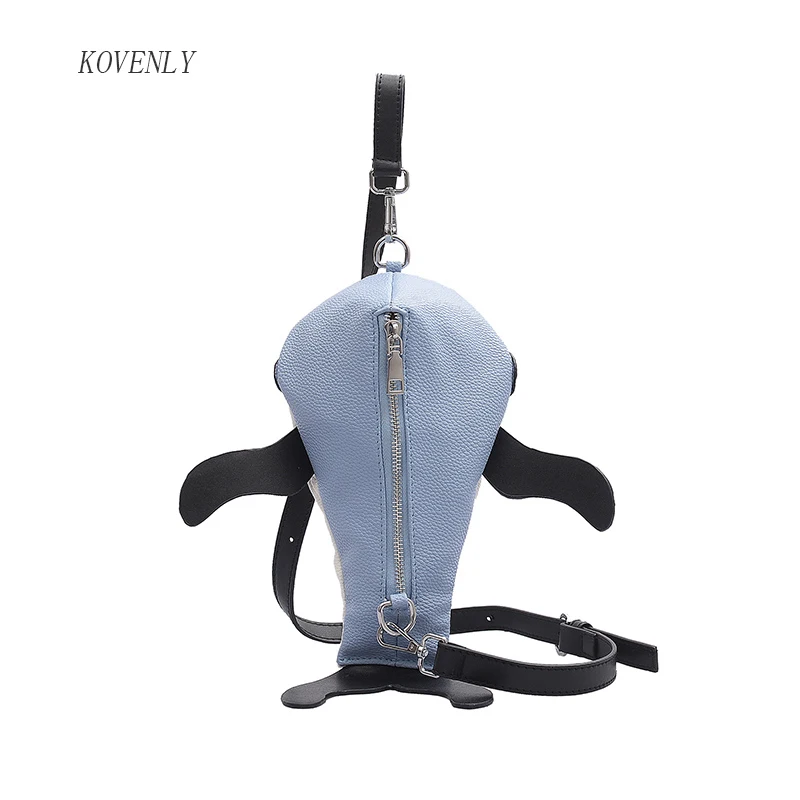 

Fashion Animal Shoulder Bag For Girl Whale Messenger Bag Fashion Street Style Casual Crossbody Bags Ladies Gift Punk Women Pack