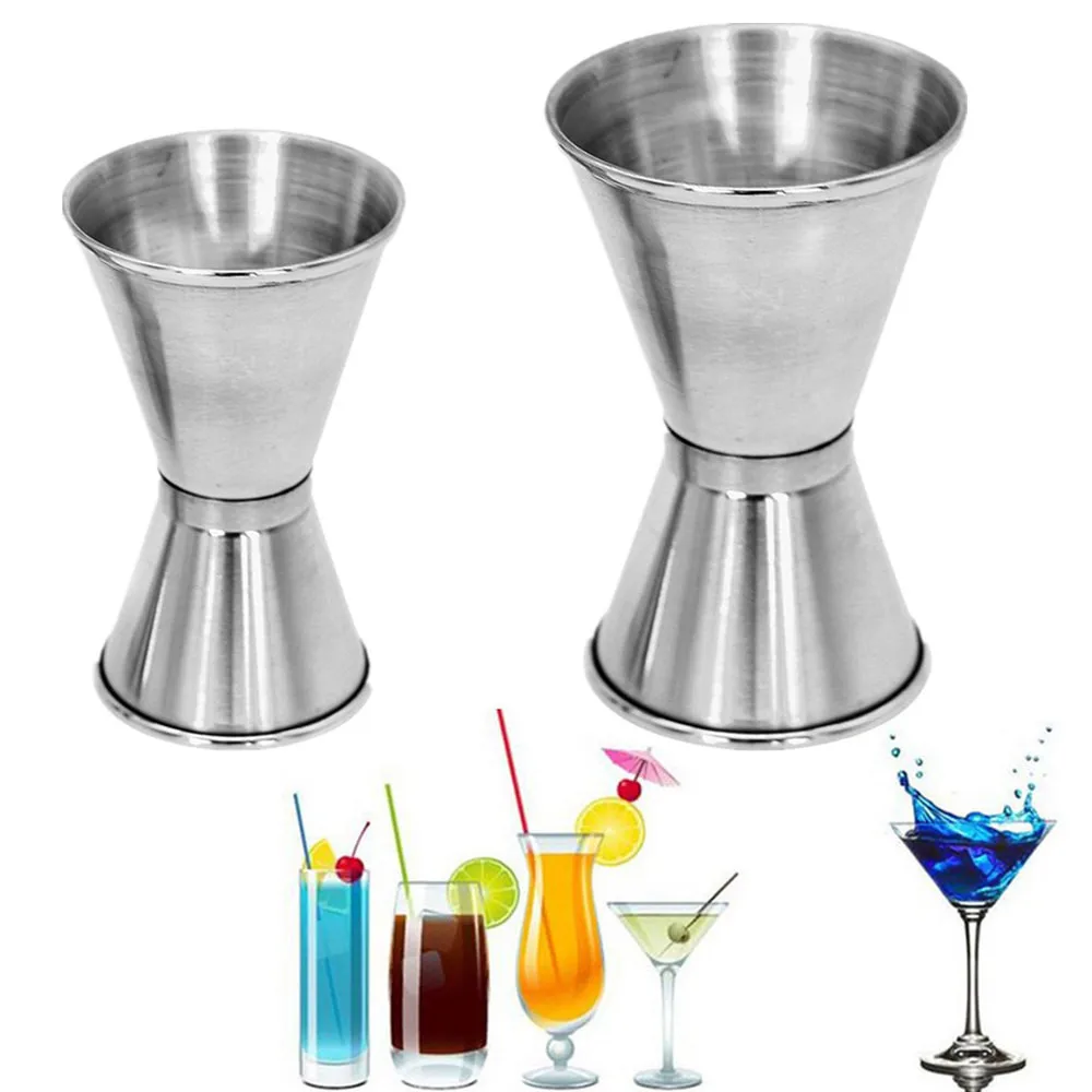 Hot Bartender Bar Measure Cup Stainless Steel Spirit Cocktails Measure