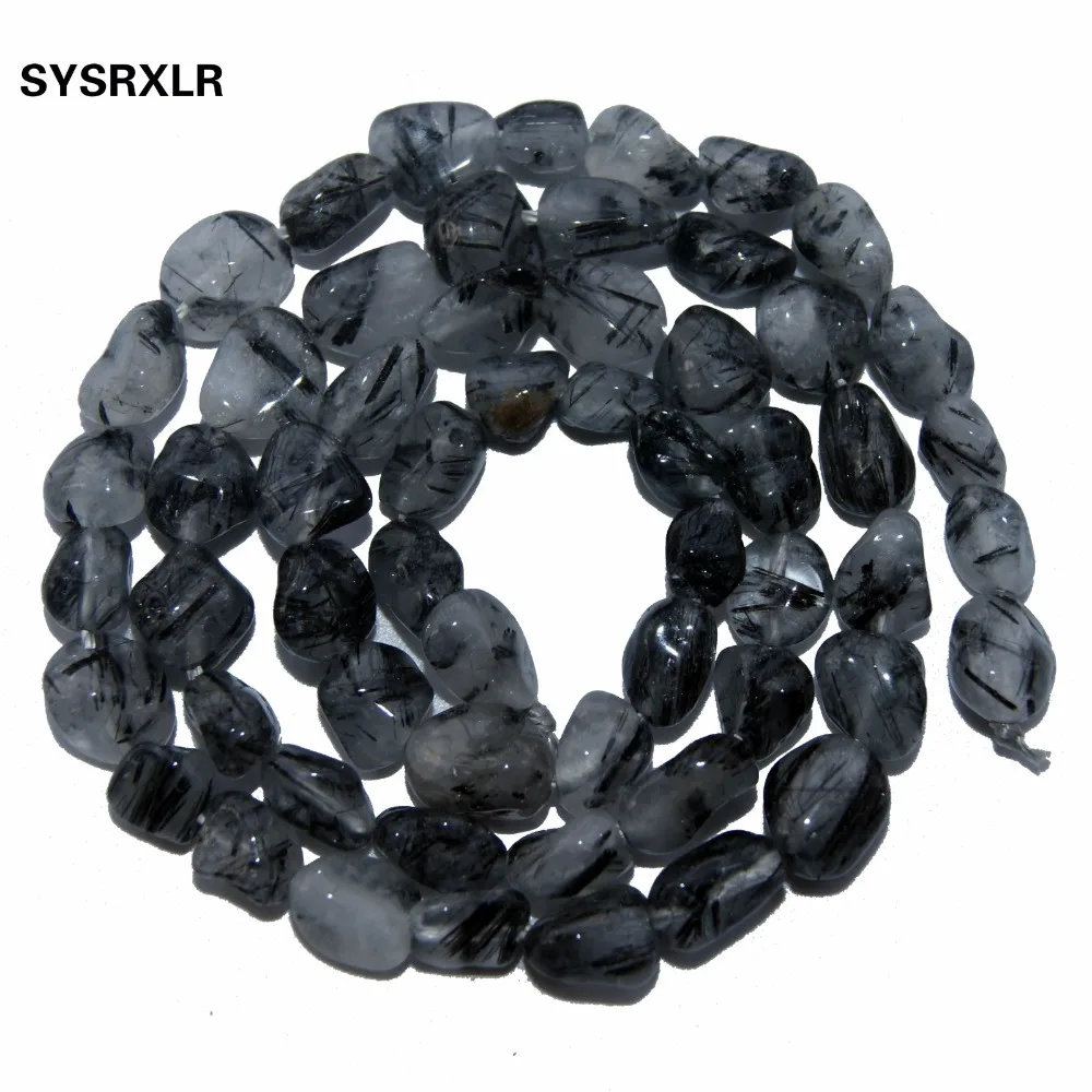 Оптовая продажа 5 8 мм необычное искусственное черное украшение браслет|beads