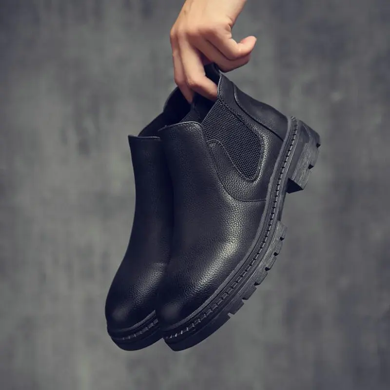  2019 Male Oxfords Military Army shoes Outdoor Boots Men Casual Shoes Work Adult Walking Rubber Foot
