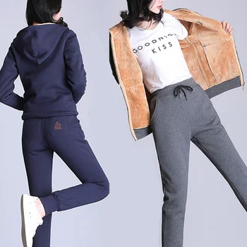 

5xl 6xl plus size winter Woolen and Cashmere Knitted warm Suit high Collar Sweater Cashmere Pants loose style two-piece set