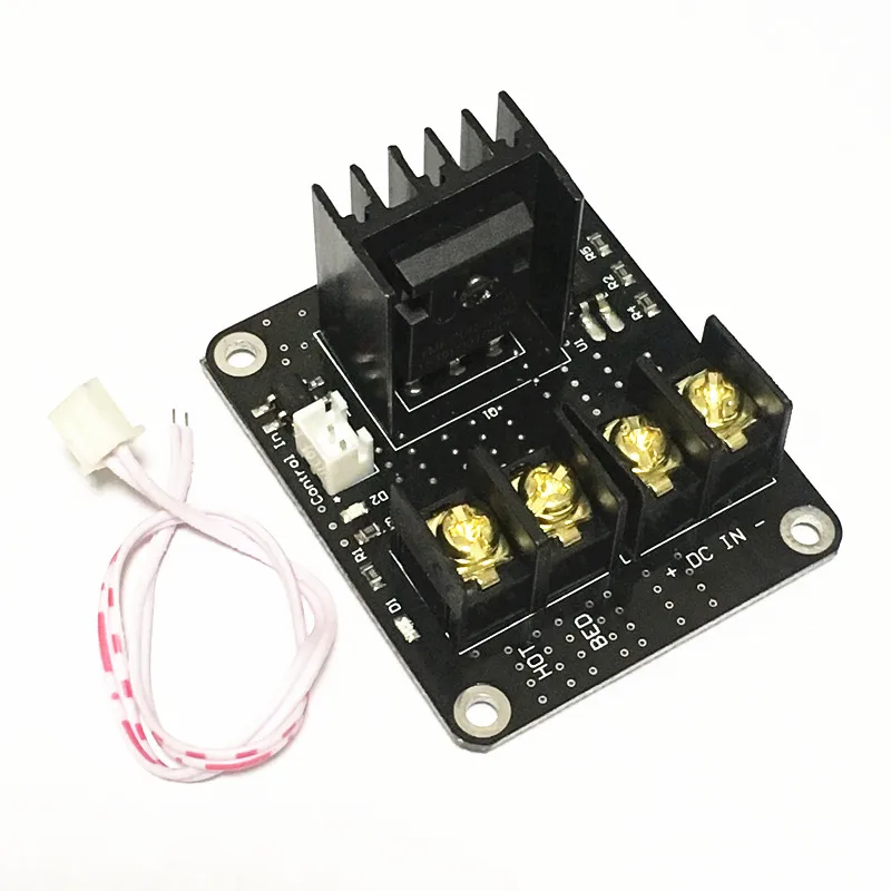 3d принтер общий дополнительный горячий MOSFET Модуль расширения с подогревом кровать расширения мощности MOS трубки совместимы w/Anet A8 A6 A2