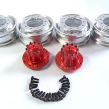 1/14 металлическое ведро задние колеса/обода с вращением влево/вправо(2) Если у Вас возникли какие TAMIYA по супер скидке тракторный прицеп RC8WD 6X6, 8X8 SCA R620 R470 человек BENZ 1851 1850