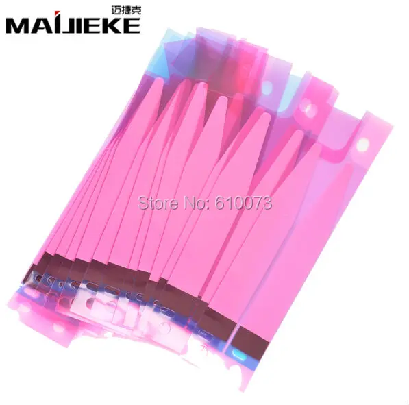 Шт. 10 шт. MAIJIEKE Ori наклейка для аккумулятора для iPhone 5S 5c 6 6s 7 8 плюс батарея клей клейкие ленты полосы Tab Запасная часть - изображение