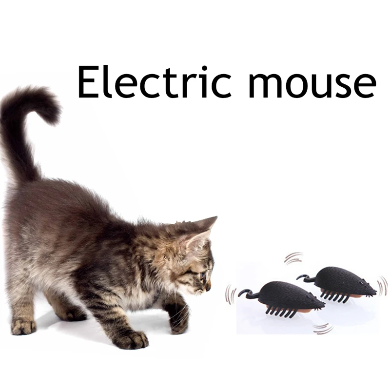 

[MPK Store] Battery Powered Mouse Shape Toy For Cats, Mouse Fun Cat Toy, Mouse Toy