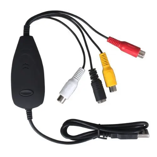 

Original EZCAP 156 Video Grabber with Audio,VHS to DVD Converter Maker,Capture Analog video from VHS,8MM,Video Camera ,Win 10