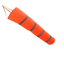 Направление ветра Windsock авиация Профессиональный патио для аэропорта наружного использования флаг рип-стоп Светоотражающие ремни сад случайный цвет