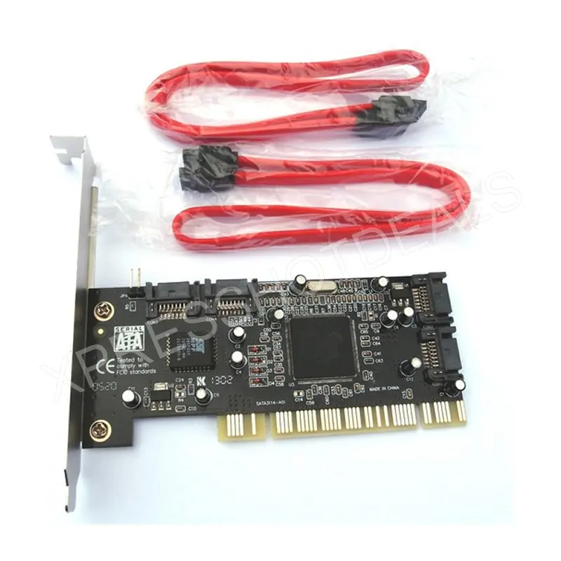 Внутренние порты PCI SATA карта RAID контроллера PCI to SATA 4 порта SATA PCI карта