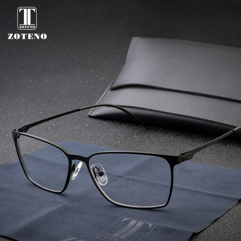 Metal Frame Men Fashion Clear glasses Myopia Optical