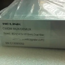 Стойки cwdm 8-канальный мультиплексор/Demux, 3yr гарантии, полностью протестированы