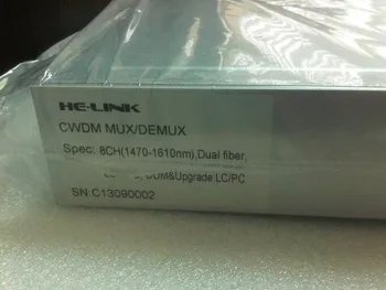 

New Rackmount CWDM 8 Channel Mux/Demux, 3yr warranty, Fully Tested