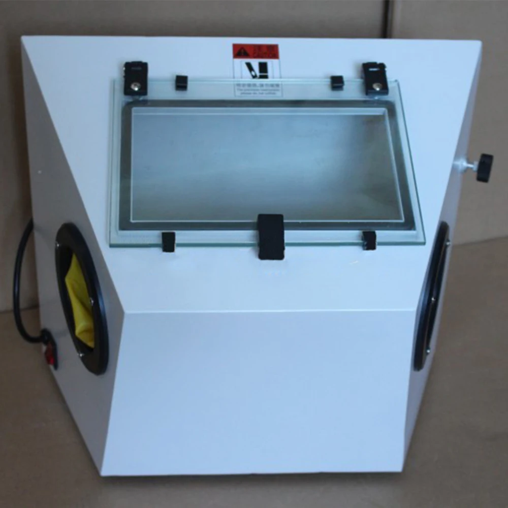 

220V Diagonal Sandblaster Mini Portable Jewelry Sandblasting Machine