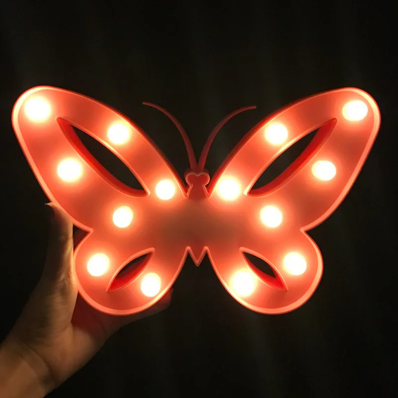 Belle-Papillon-LED-Night-Light-En-Plastique-Chapiteau-Lettre-Lumi-re-Lampe-Belle-Maison-D-coratif (5)