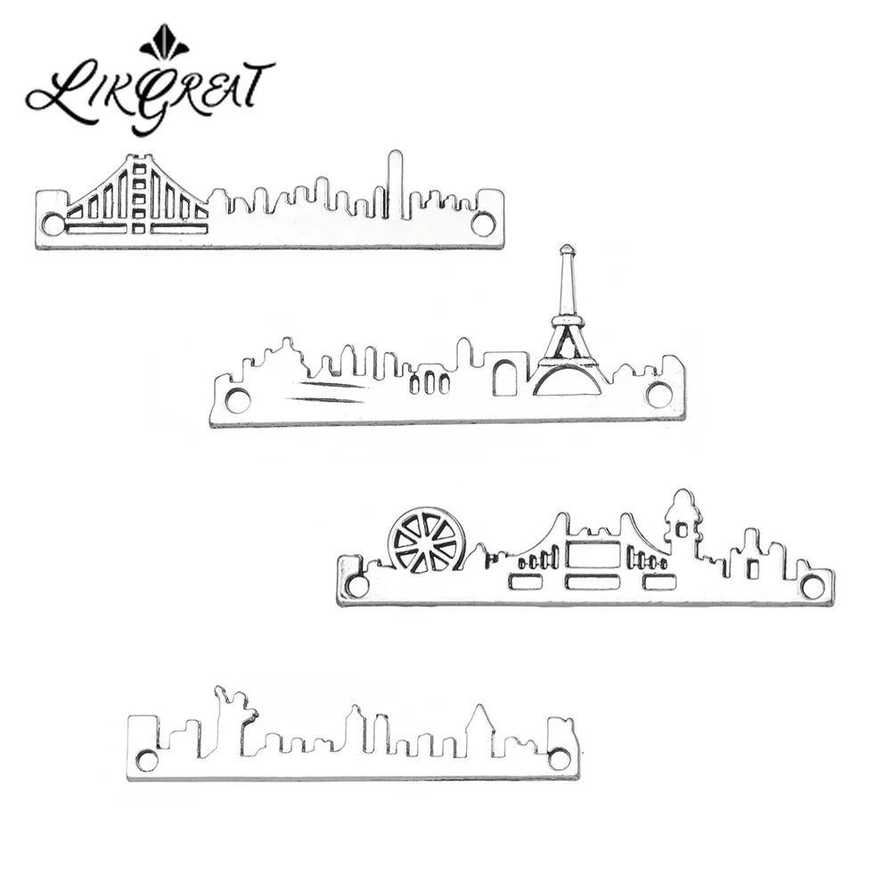 LIKGREAT Love Travelling San Francisco Париж Лондон Нью-Йорк подвески для создания ювелирных