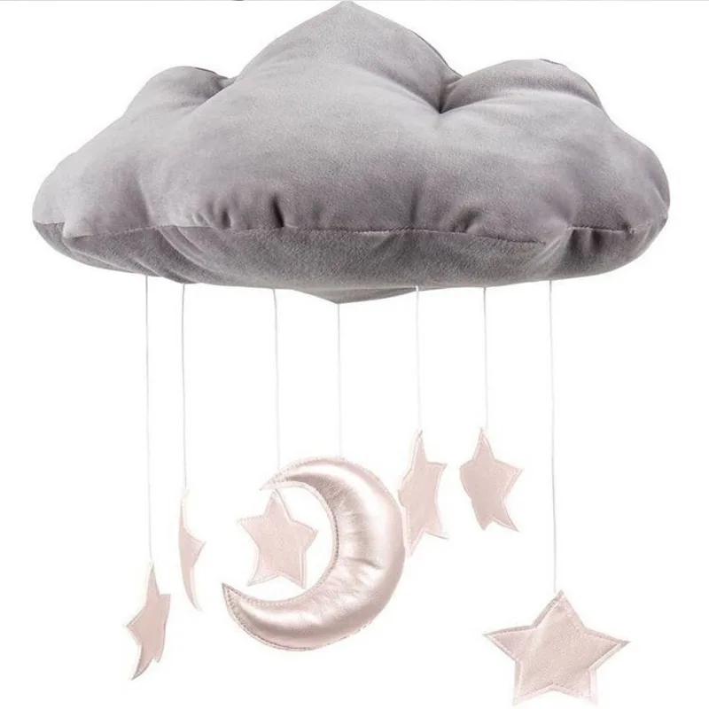 Детский набор передвижных подвесных облаков украшение Луна и звезда трейлер