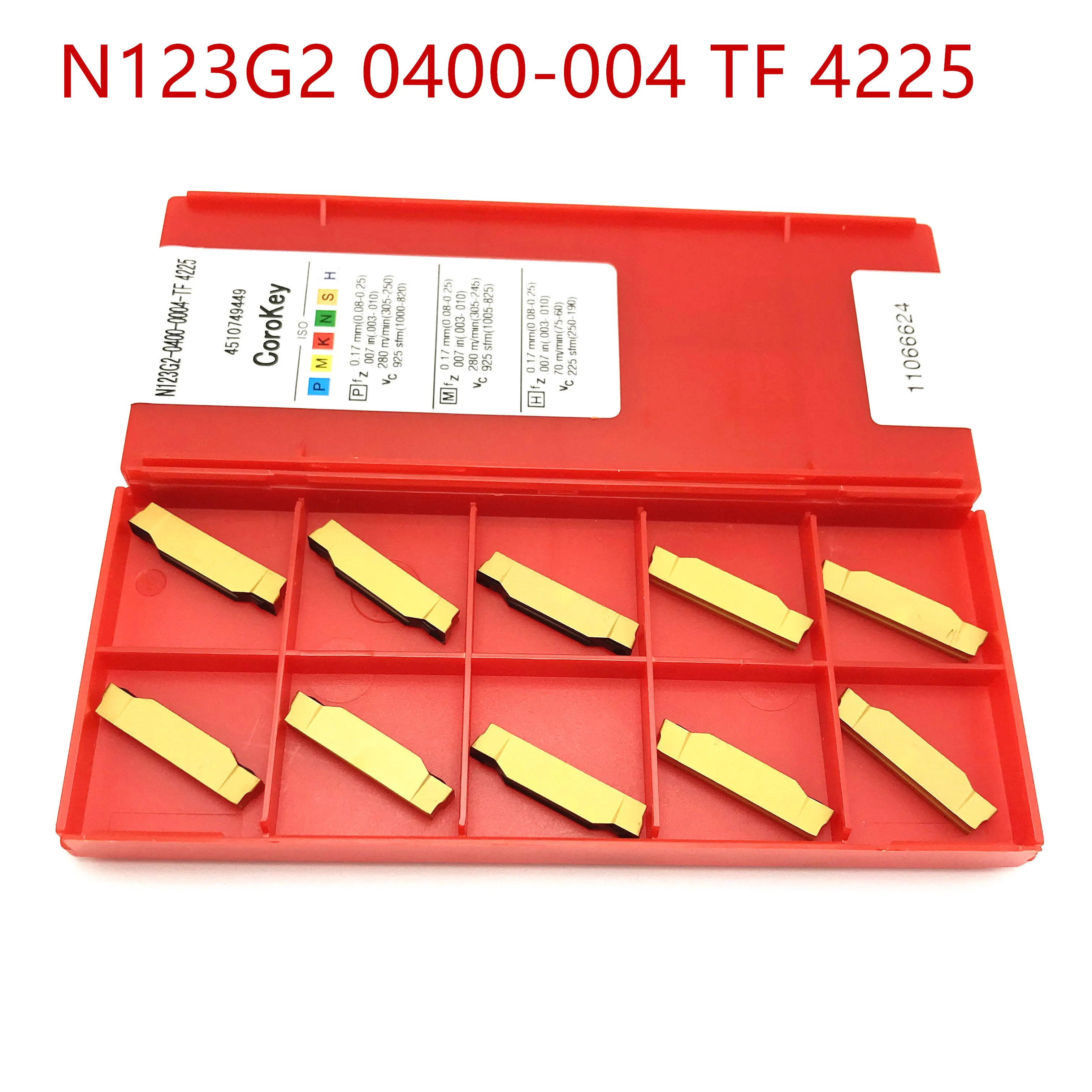 

N123G2 0400 0004 TF4225 Carbide 4.0mm Lathe Tool CNC Machine Tool Carbide Tool Cast Steel Crusher
