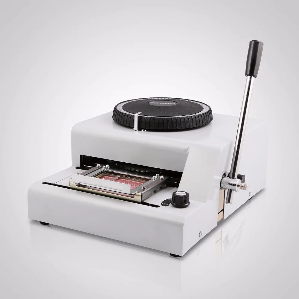 72 Manual PVC Card Embosser ID Embossing Machine -in Woodworking