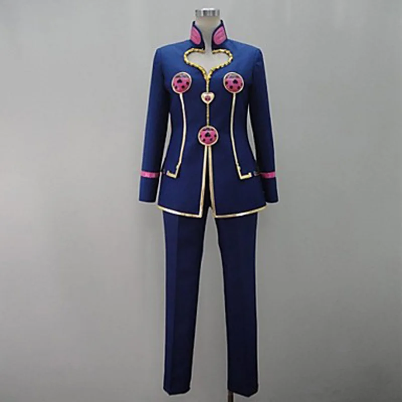 

New Anime JoJo's Bizarre Adventure: Golden Wind Giorno Giovanna Cosplay Costume custom made