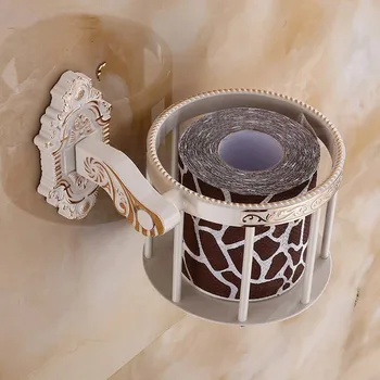 

Free punching bathroom shelf wall space aluminum toilet paper holder continental bathroom antique paper towel holder LO67942