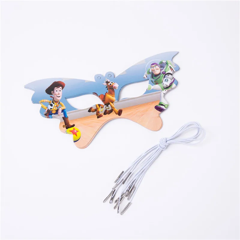 Cartoon Toy Story Disposable Paper Napkins Banner Table Cloth Straws Cup Plates Baby Shower Birthday Party Decoration Supplies