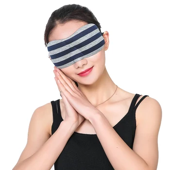 

New Fashion Stripe Soft 3D Sleep Mask Eyeshade Blackout Goggles Eye Mask for Sleep Travel Eyepatch Rest Blindfold Shield Cover