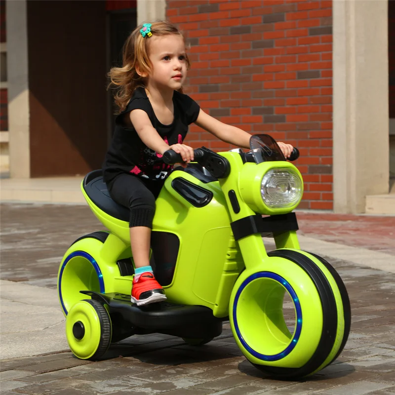 

Special Price Children's electric dual drive motorcycle large tricycle boy girl aged 3-6 Can sit baby kid toy baby carriage