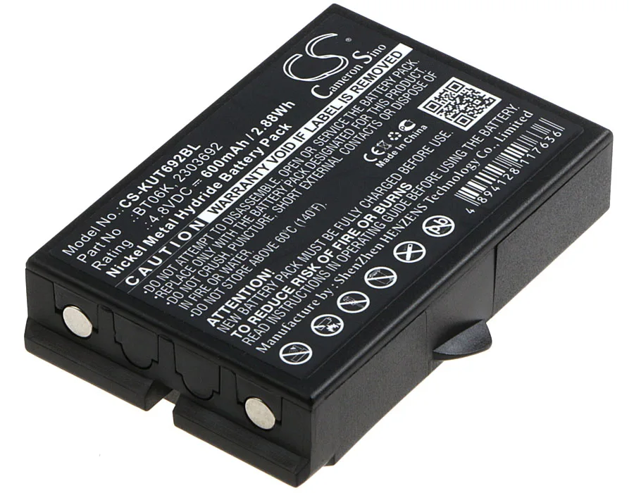 Кэмерон китайско 600 мА/ч Батарея 2303692 BT06K для IKUSI ATEX RAD TS T70 1 2 T71 T72 TM70|Цифровые