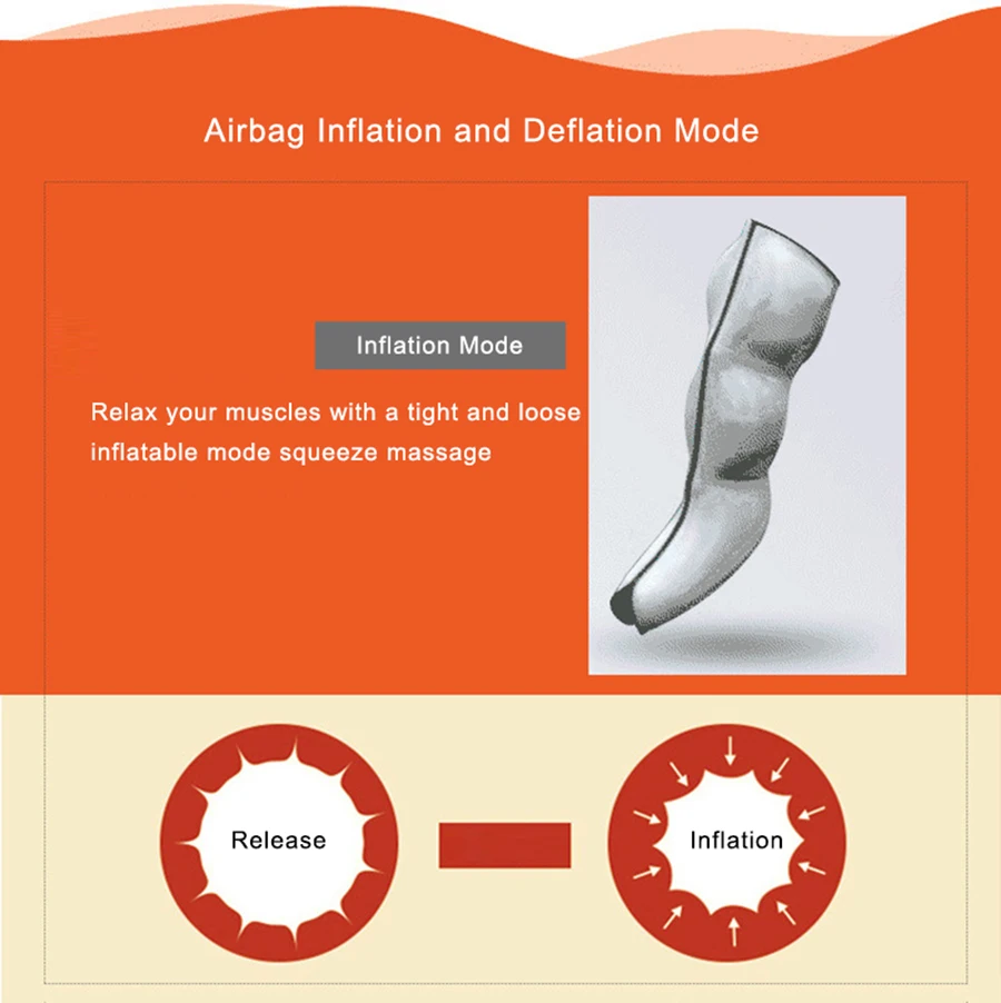 Electric Air pressure Leg Massager (4)