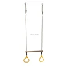 Fun Wood Kids Flying Rings Swing For Child & Adult Pull-Up Pull Up Chinning Muscle Outdoor Indoor Sports Toys 2 in 1 Set Toy 2