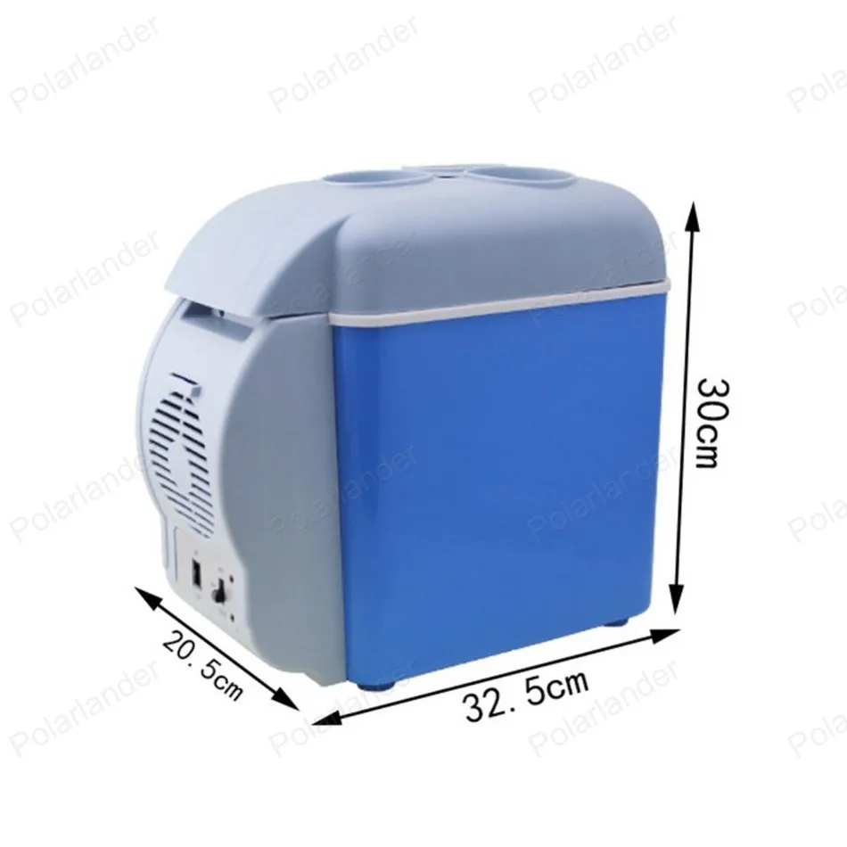 Горячее и холодное двойное использование портативный мини согревающий и охлаждающий холодильник для тс 12 V 7.5L морозильная камера в автомобиле для автомобиля и дома