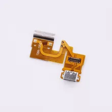 Para Sony Xperia Tablet Z TabletZ Trasera Cable de la Flexión Del Muelle Puerto de Carga USB Conector Del Cargador de Reemplazo de la Cinta FreeShipping