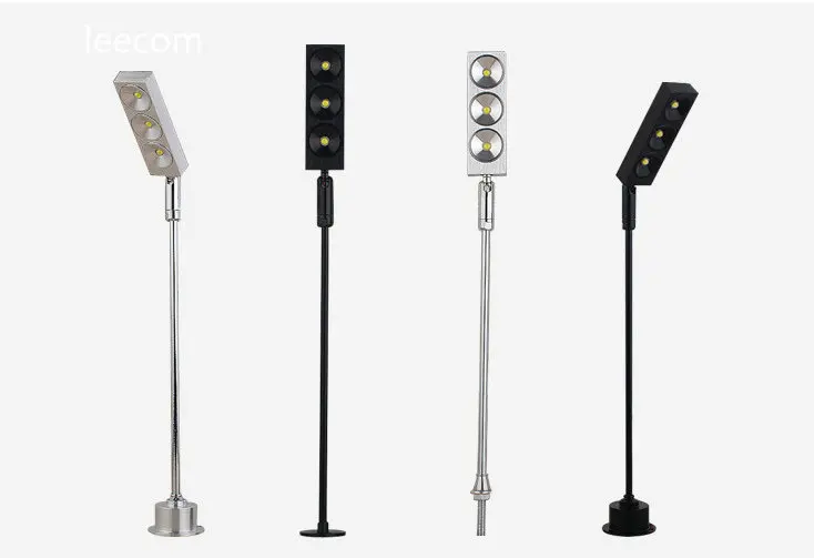 

10pcs/lot New Led Mini Counter Jewelry Lights Spot Downlight 3w Cabinet Dimmable Lamp Wall Light Ac85-265v Include Led Driver