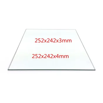 

Funssor 252x242mm Borosilicate Glass Bed for Prusa i3 MK3 3D Printer