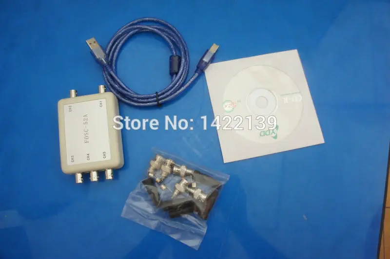 

5 Channel USB Oscilloscope Portable With Cable PC-Based Software FOSC-52A
