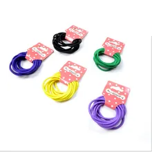 10 Pcs/Lot Baby Girl Tiny Hair Bands Ropes Cute Kids Elastic Ties Ponytail Holder Hair Accessories Hot Hairband For Children Y5