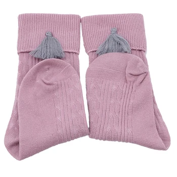 

New Tassel Kids Socks Cotton+Polyester Baby Kid Knee High Socks Kid Princess Girls Socks Children Clothing Accessories