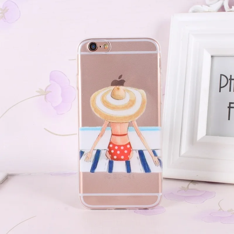 Transparent Soft Silicone Cover Coque Capa 08