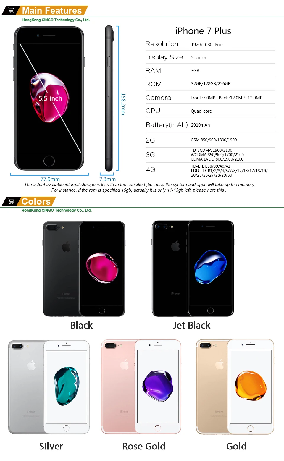 Apple Iphone 7 Plus 3gb Ram 32 128gb 256gb Rom Ios Quad Core 12 0mp Camera Fingerprint Original Iphone7 Plus Lte Mobile Phone Cellphones Aliexpress Apple Iphone 7 Plus 3gb Ram 32 128gb 256gb Rom Ios Quad Core 12 0mp Camera Fingerprint Original Iphone7 Plus Lte Mobile Phone Cellphones Aliexpress