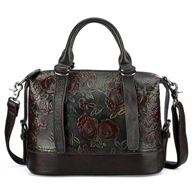 Женская сумка мессенджер из натуральной кожи с верхней ручкой|bag pattern|pattern bagladies